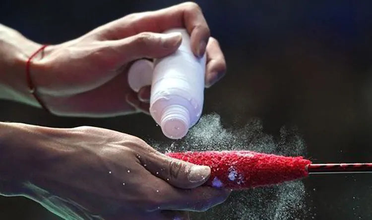 White magnesium carbonate sports anti-slip powder for badminton tennis fitness