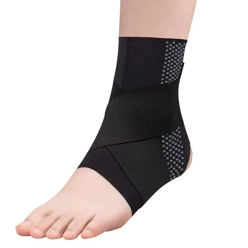 Lycra cloth ankle support brace for adults in multiple sizes and colours