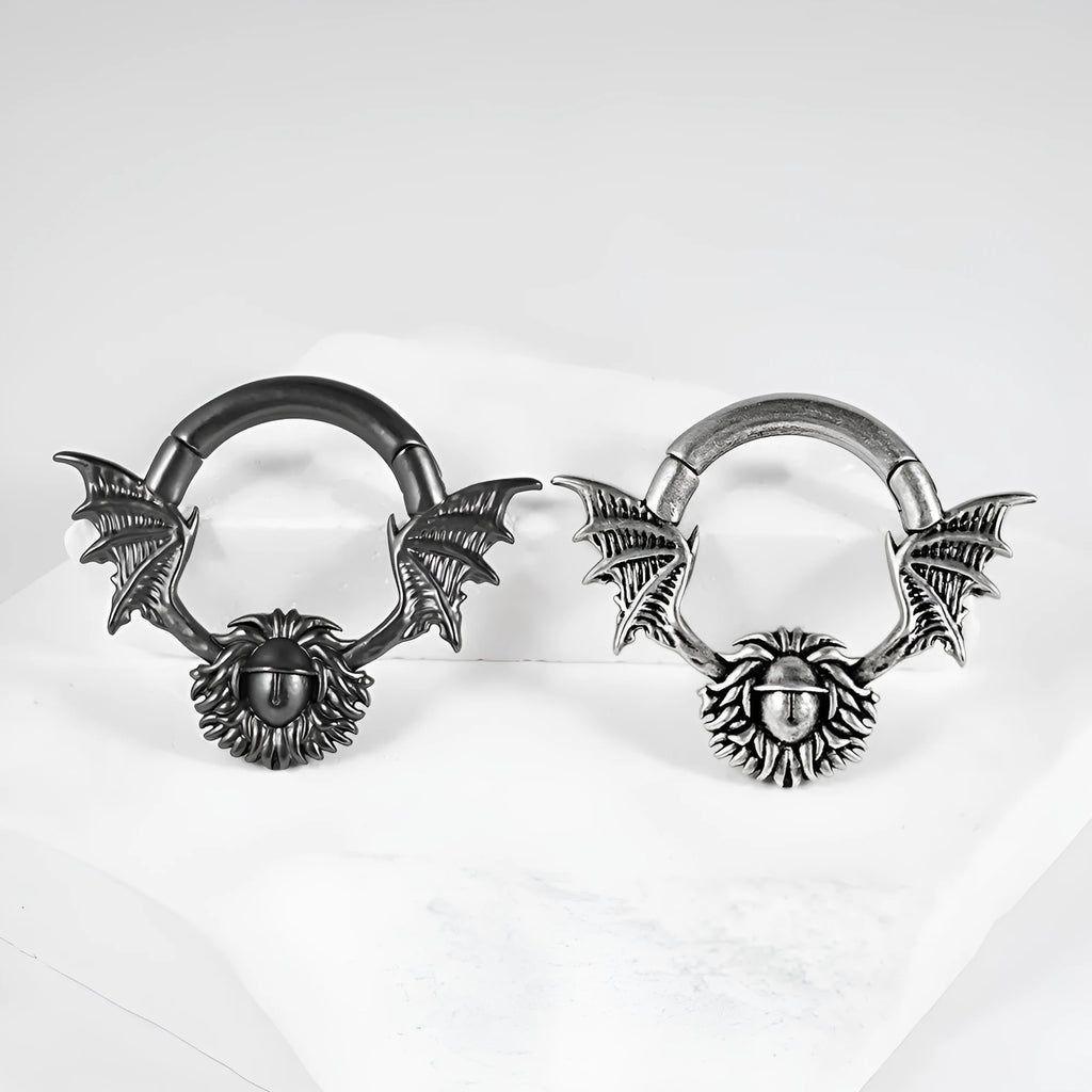 A pair of copper geometric magnet ear extender earrings in one of eight available styles.