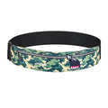 8-inch waterproof waist bag in camouflage crocodile colour made from chinlon Lycra fabric