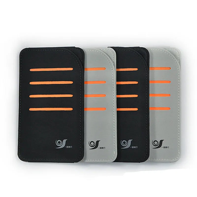 Car sun visor shading panel package with vehicle-mounted storage bag and 4 tablets