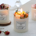 330g aromatherapy candle in choice of nine scents with optional gift packaging