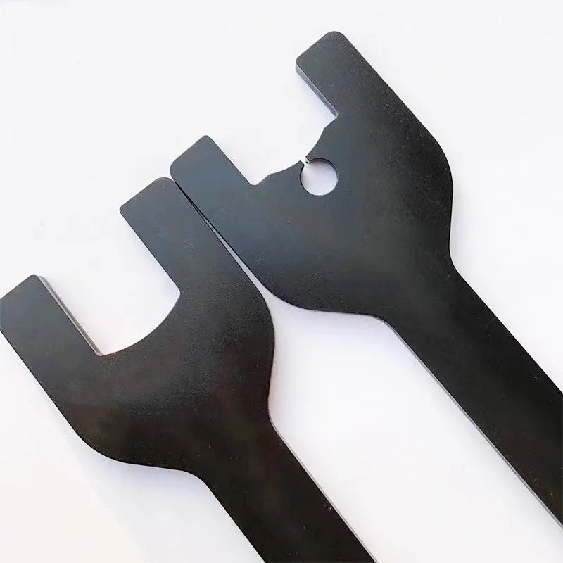 Land Rover fan support wrench set with 36mm and 40mm alloy steel spanners for coupler adjustment
