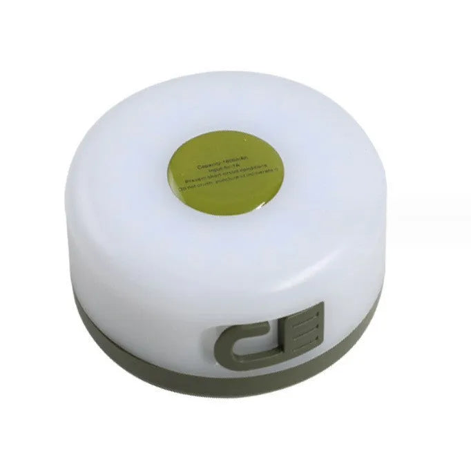 Rechargeable outdoor string lights with 30 LED beads in 8 metre length for camping and garden use