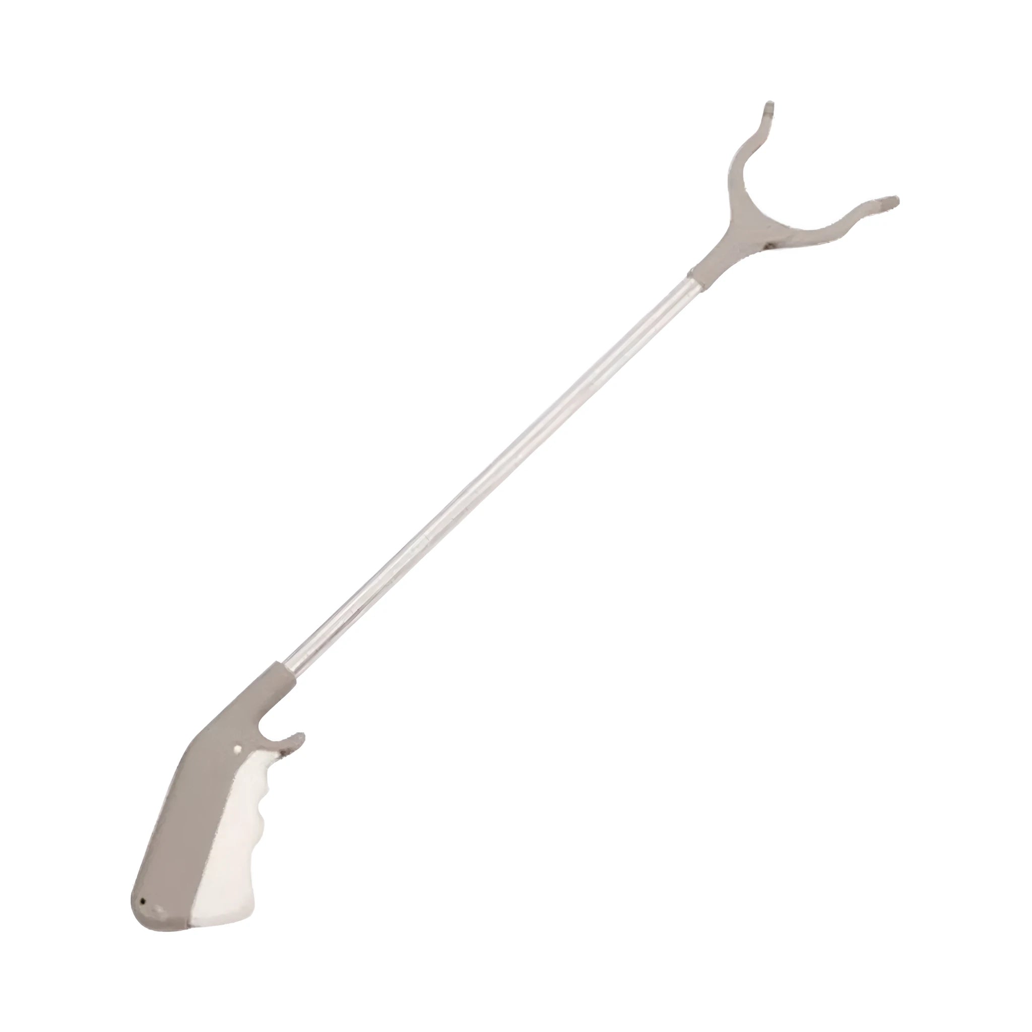 40cm stainless steel garbage picker with plastic handles for bending-free rubbish collection