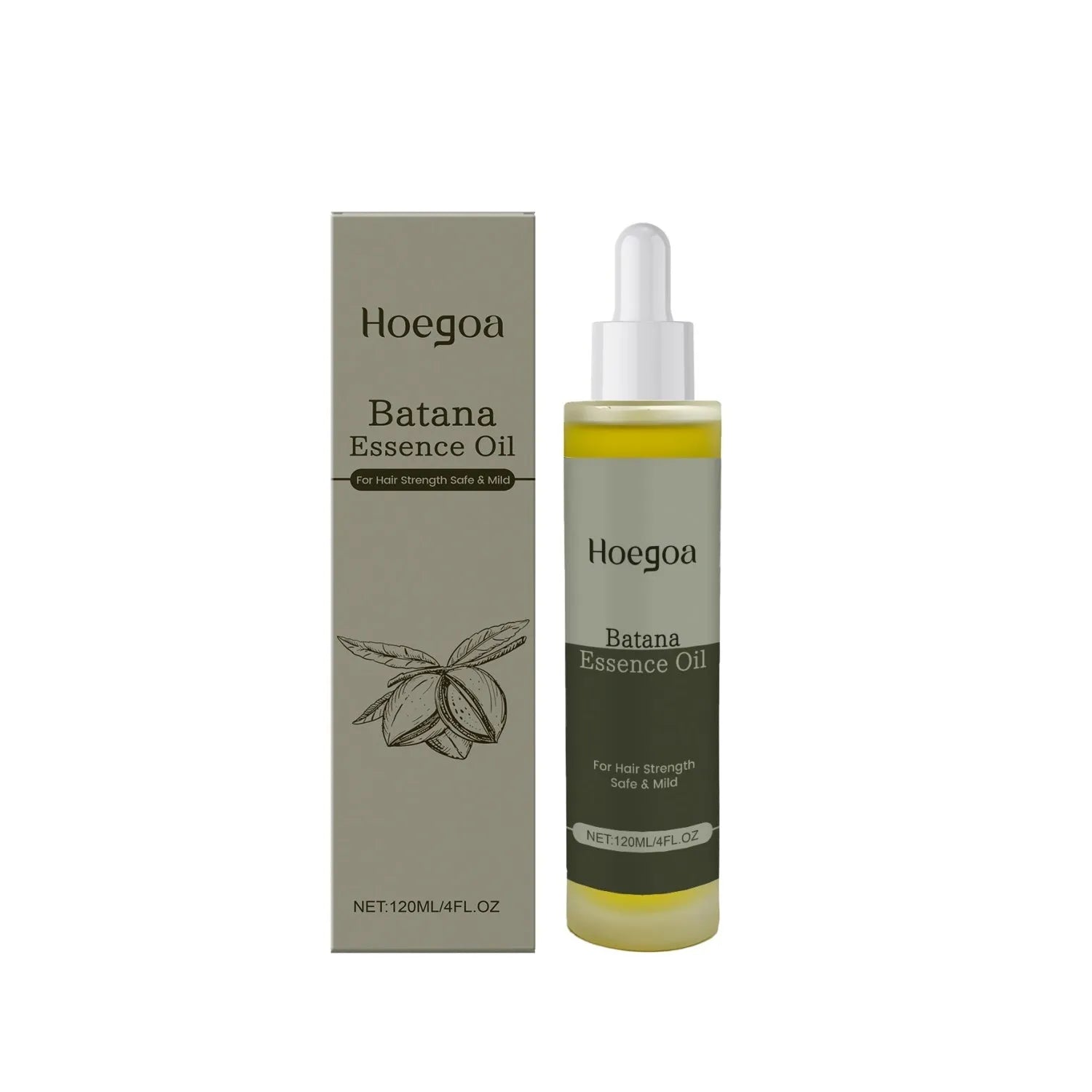 120ml bottle of Platthana Secret Hair Essential Oil for gentle scalp massage.