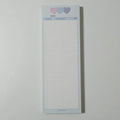 B5 half-size vertical notepad with 30 sheets and double-sided printing for English vocabulary learning
