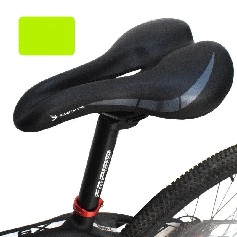 Bicycle seat cushion with hollow design showing 3147 colour and 270mm x 180mm dimensions