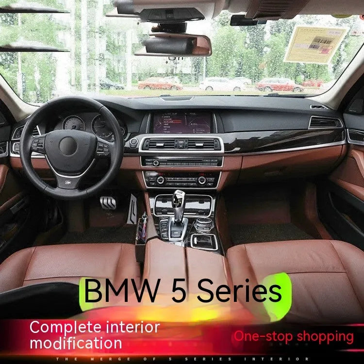 BMW 5 Series interior door handle decorative trim strips four piece set