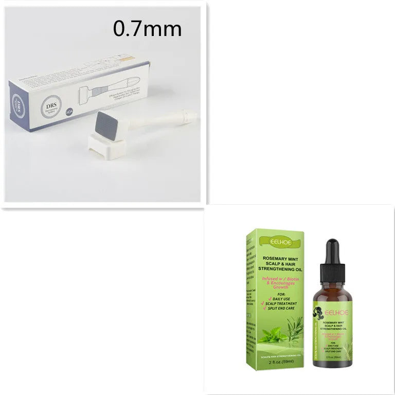59ml bottle of Rosemary Mint Hair Growth Fluid scalp treatment oil