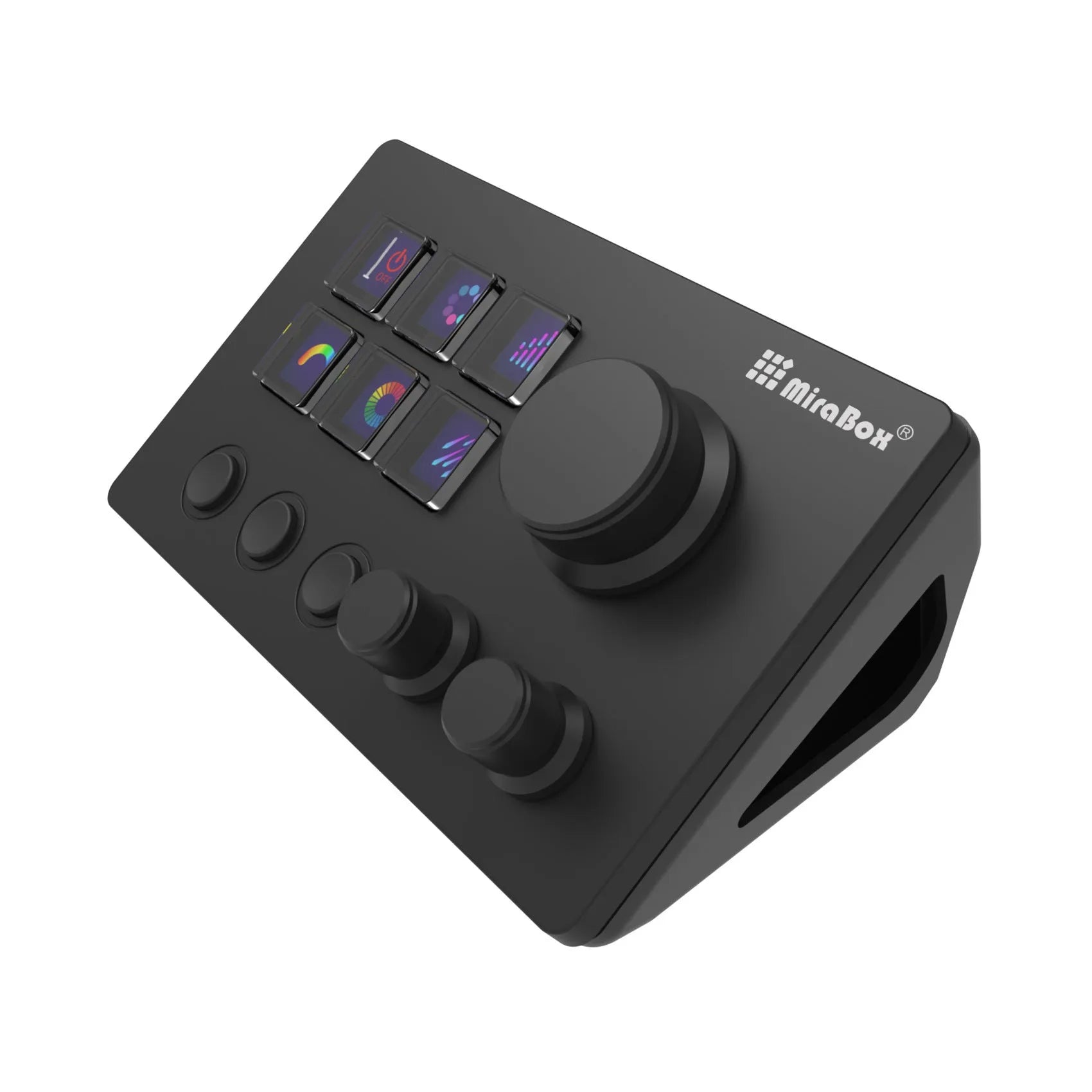 Visual Keyboard N3 silicone keypad with USB cable and adjustable bracket in black or white