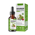 60ml bottle of Annona prickly fruit lychee flavour care drops with dropper for adult herbal supplementation