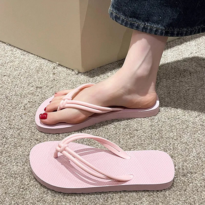 Men's PVC flip flops in a covered toe style on a light background, showing colour options.