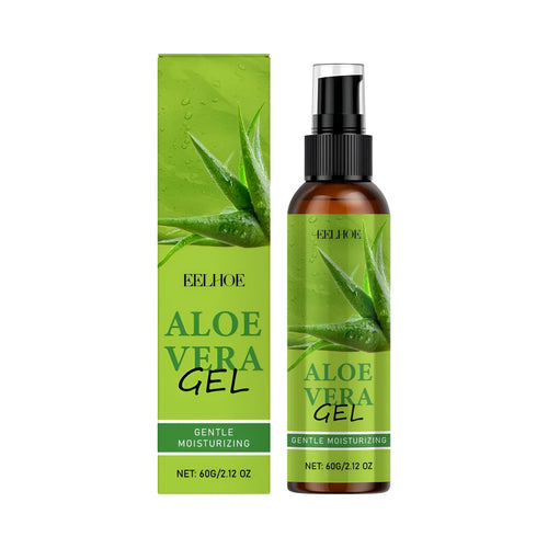 60g tube of aloe vera gel with sodium hyaluronate for skin hydration