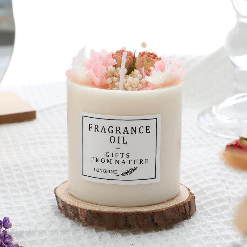330g aromatherapy candle in choice of nine scents with optional gift packaging