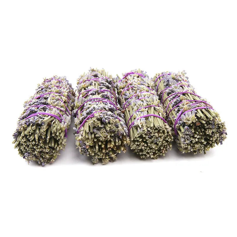 4-inch natural dried lavender flower aromatherapy stick for room fragrance