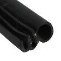 Black rubber sliding door sealing strip for Toyota Hiace high roof, 5 metre length