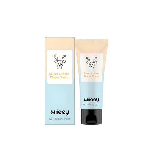 100g jar of Sweet Cheeks nappy rash cream paste with screw-top lid.