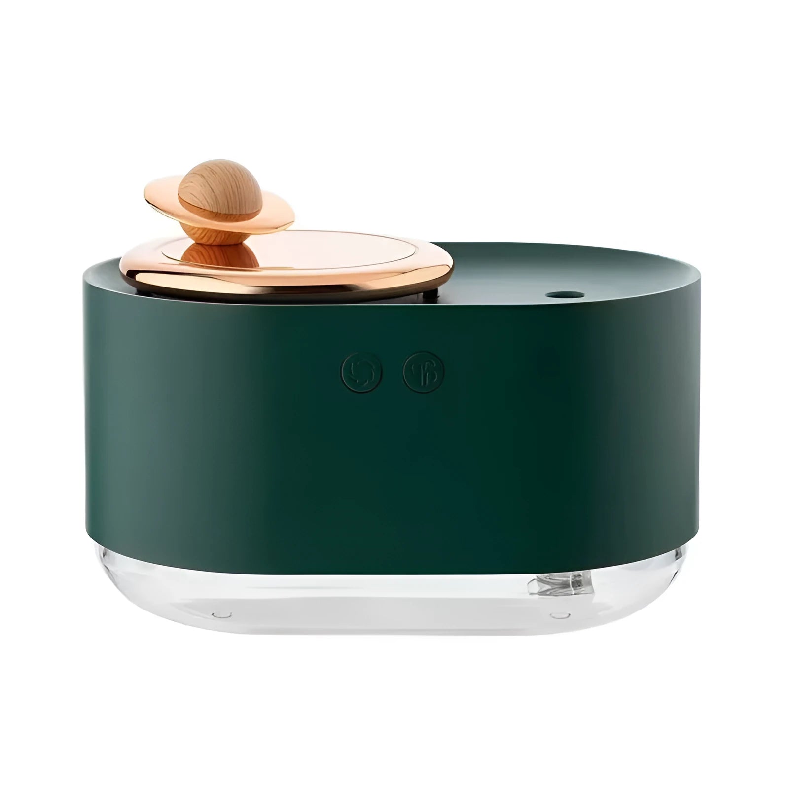 Rotating planet humidifier in colourful ABS plastic with USB charging cable