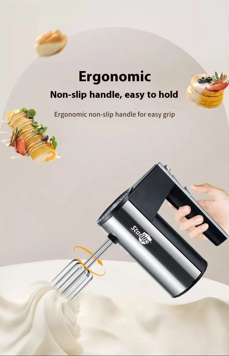 500W electric hand mixer with five speed settings, SL-25209 model