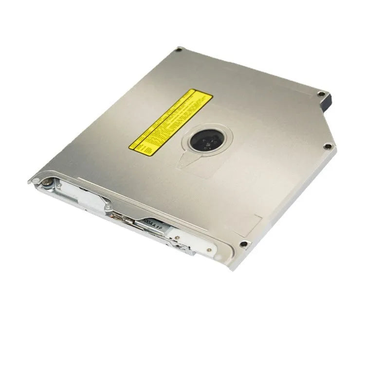 Silver built-in SuperDrive optical drive for MacBook Pro 13 laptops with SATA connector