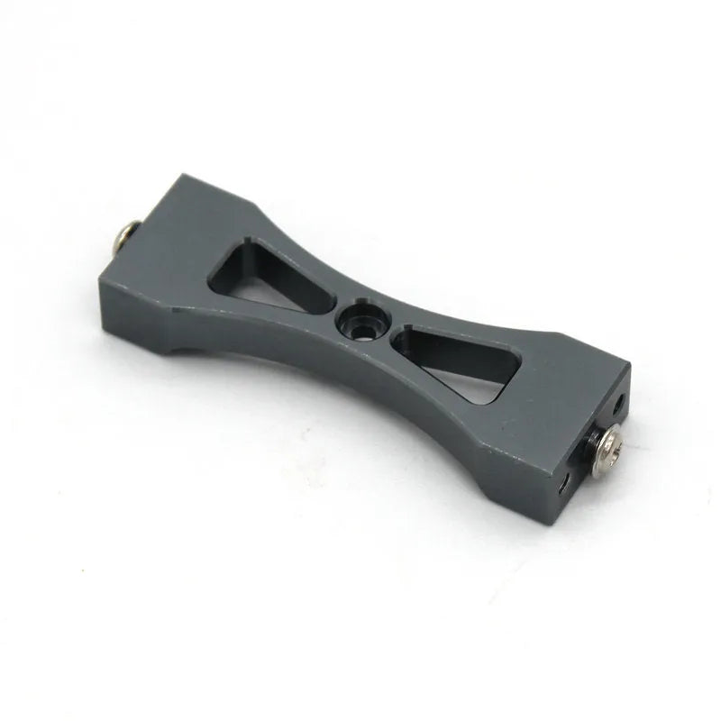 Alloy metal accessories for military card model remote control car with grey structural parts and black tyres