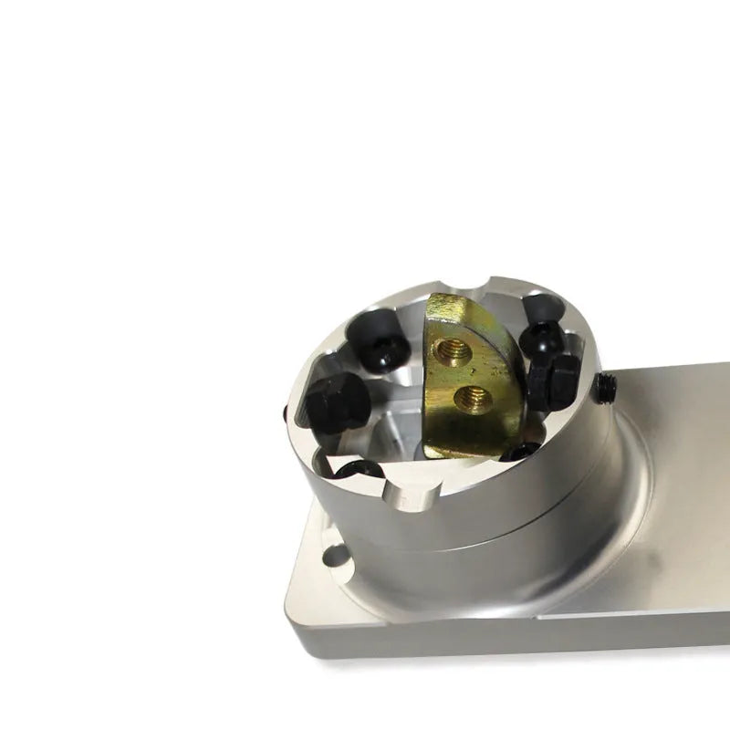 Silver aluminium alloy quick short rod gear lever for Horton car models