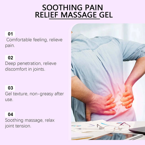 100g tube of body massage gel for joint knee and elbow daily care treatment