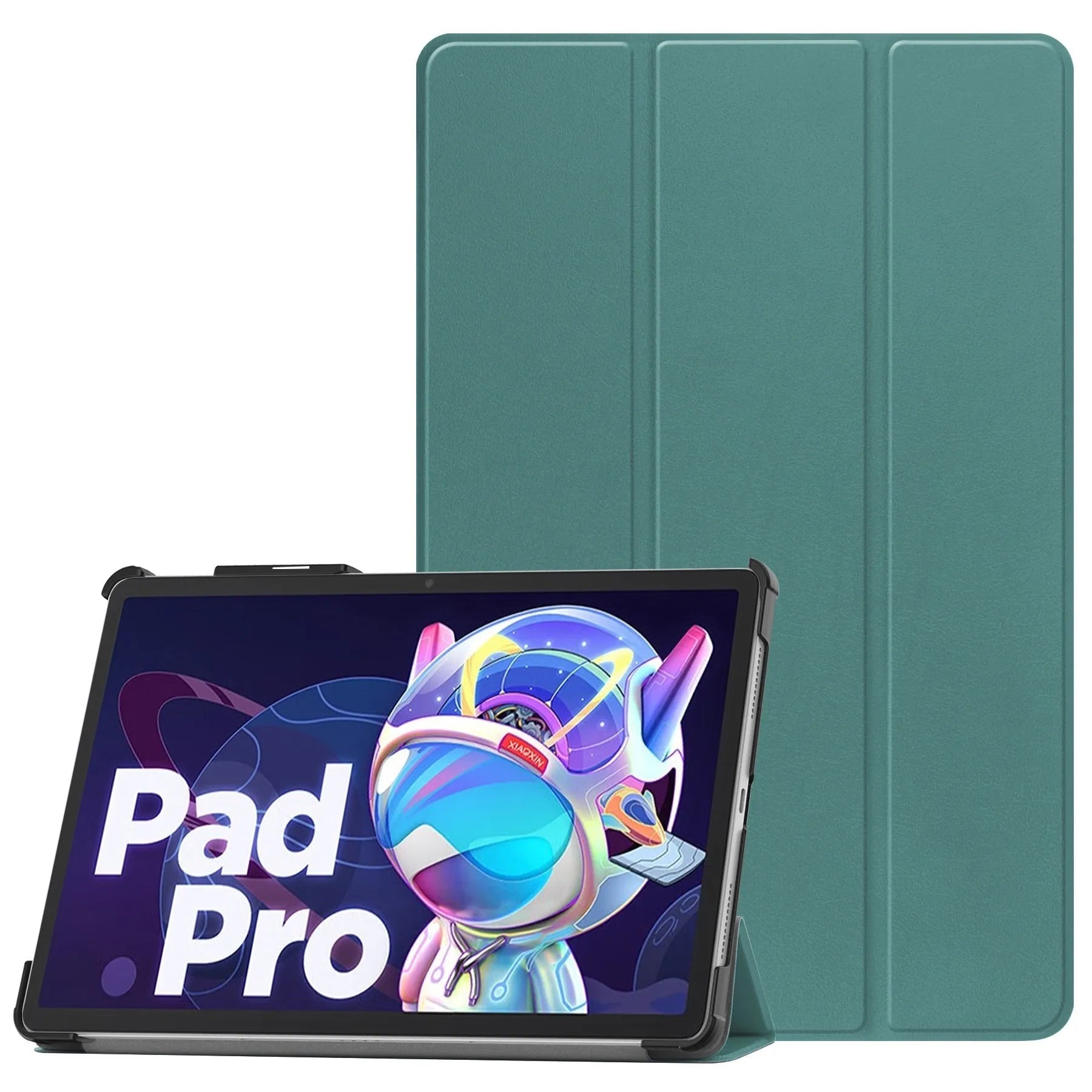 Lenovo Tab P12 12.7-inch tablet protective case with a three-fold stand in various colour and pattern options.
