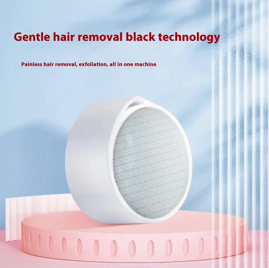 2-in-1 nano glass epilator and dead skin remover foot grinder device for whole body hair removal.