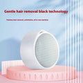2-in-1 nano glass epilator and dead skin remover foot grinder device for whole body hair removal.