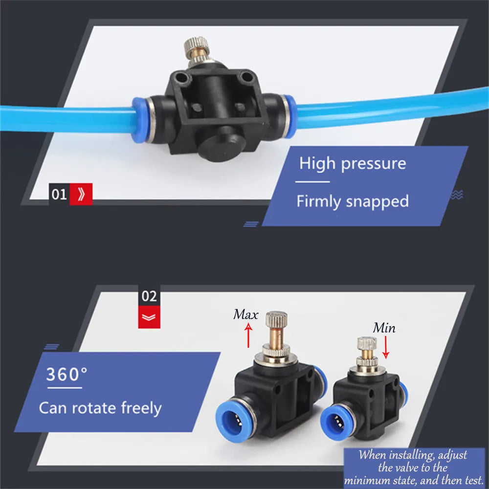 Turbo decompress ornament doll with pressure regulating valve and copper connectors for car turbo system