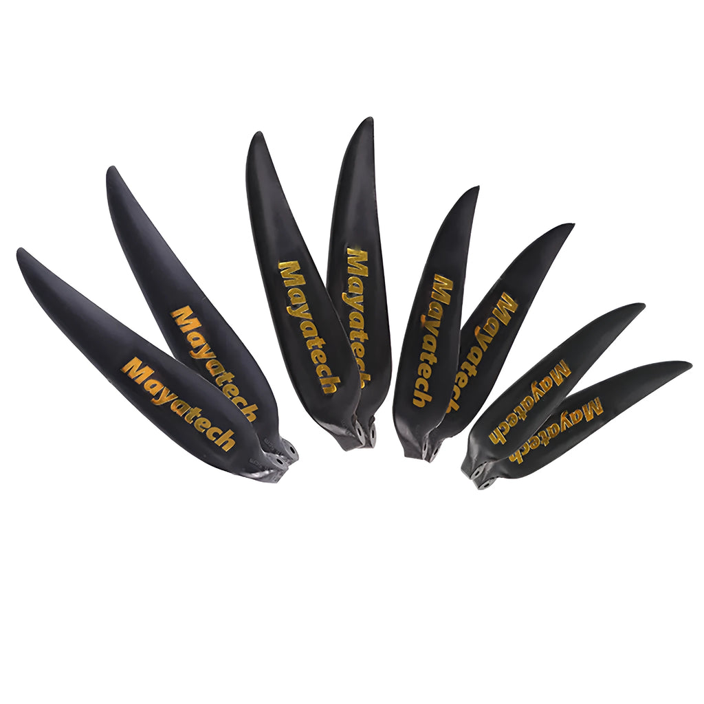 Black folding paddle fittings with quick-disassembly mechanism measuring 12x6.5cm