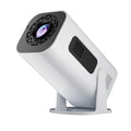 P330 mini projector in black or white with remote control and power cord