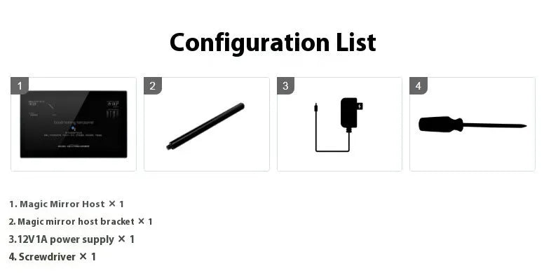 13.3-inch computer voice assistant main control touch display with ABS casing