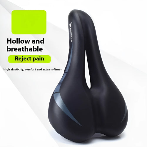 Bicycle seat cushion with hollow design showing 3147 colour and 270mm x 180mm dimensions