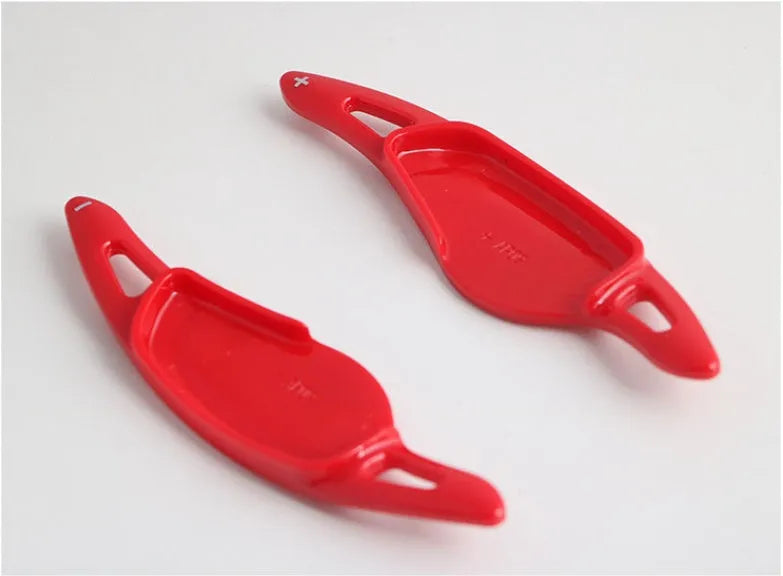 Carbon fibre pattern steering wheel paddle shifter modification accessory in ABS material