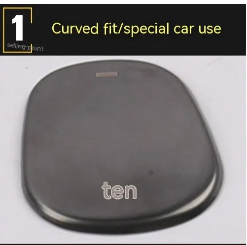 Stainless steel gear cover for vehicle gear controller modification, 88mm diameter