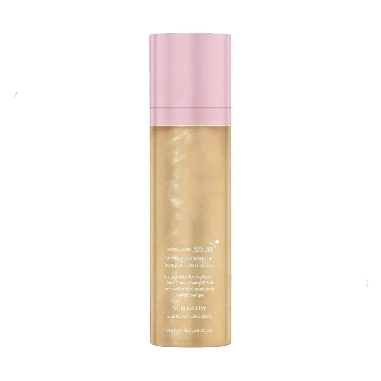 75ml face toner spray bottle with moisturising and nourishing formula