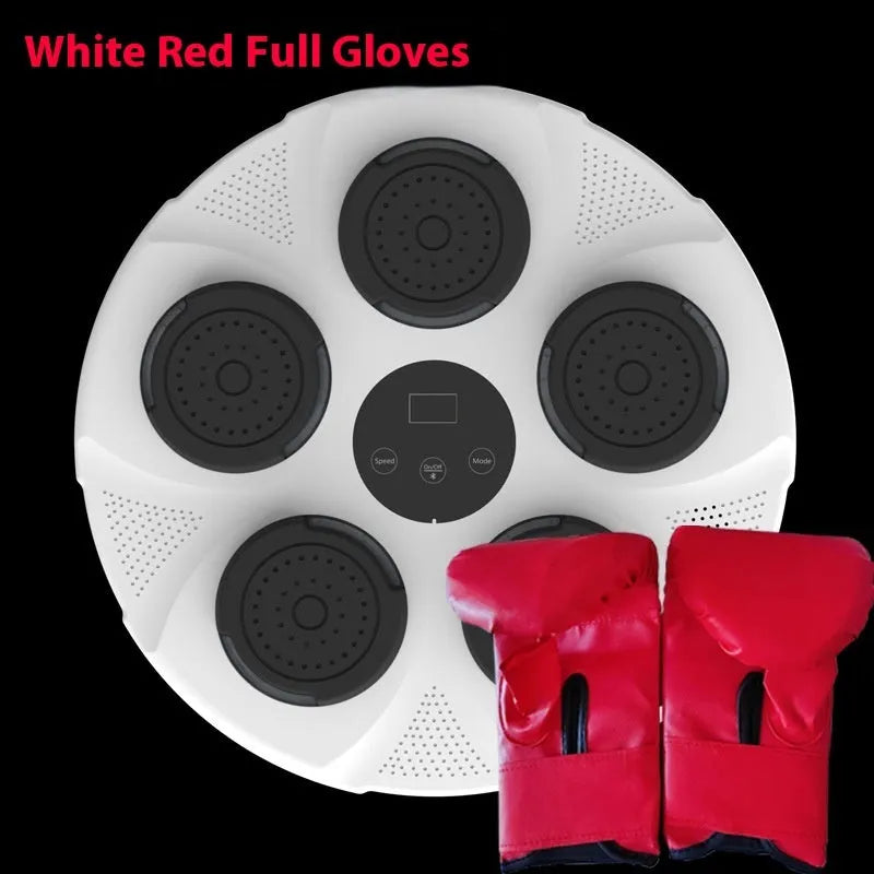 Smart wall-mounted boxing trainer fight sandbag with ABS plastic construction and 2500MAH battery