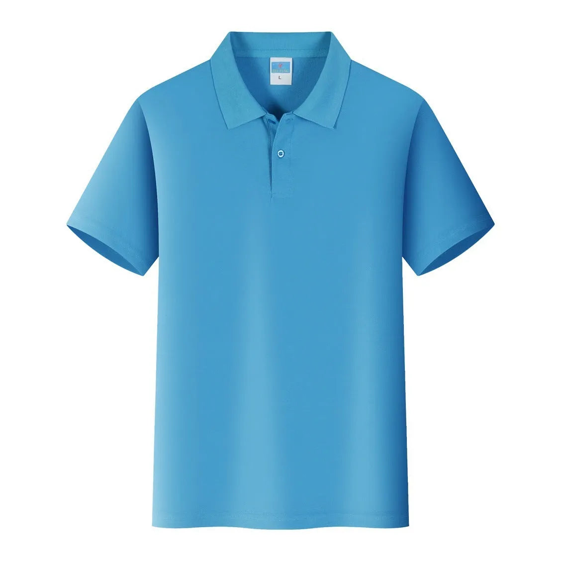 Men's short sleeve cotton work shirt for advertising and embroidery in multiple colours