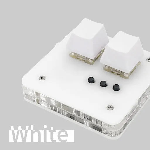 Mini USB keyboard in choice of colours with multimedia function keys for audio and game control