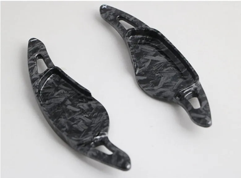 Carbon fibre pattern steering wheel paddle shifter modification accessory in ABS material