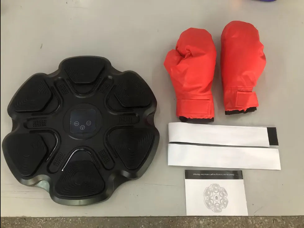 Smart music boxing machine electronic wall target with focus gloves